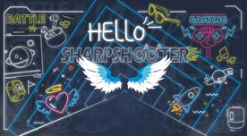 主题射箭馆打卡墙