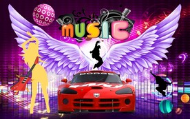 KTV酒吧背景墙图片