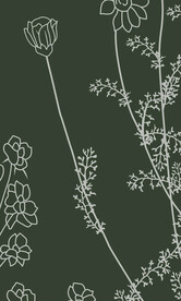 高清分层透明底白花打印图