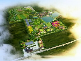 田园综合体效果图