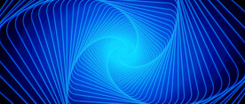 螺旋线条未来科技蓝色背景图