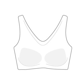 内衣矢量图形 打版