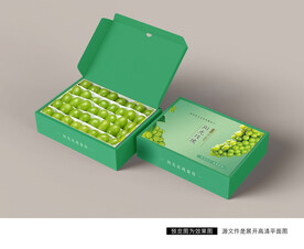 阳光玫瑰葡萄包装盒