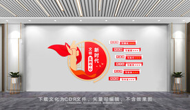 新时代文明实践中心文化墙