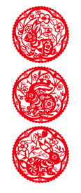兔年窗花剪纸
