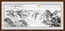 山水国画