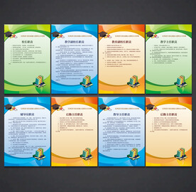 学校职责 制度展板