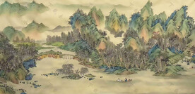 山水画