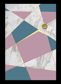 抽象几何装饰画背景