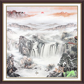 国画山水