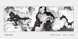 新中式抽象装饰画