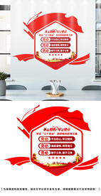 三个务必文化墙