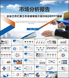 市场分析工作总结报告PPT