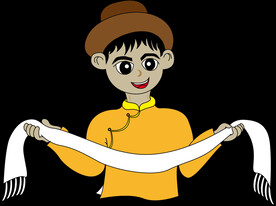 藏族人 卡通人物