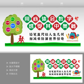 数学文化墙 