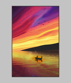 风景山水装饰画