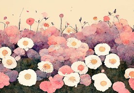 轻奢田园风美式复古花纹地毯地垫