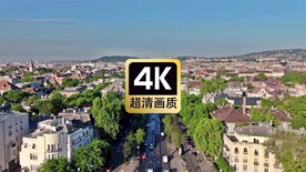 现代城市街区美景