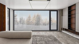 平开门场景效果图