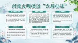 创建文明校园六好标准