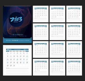 2023年台历 