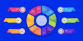 多彩数据信息图表
