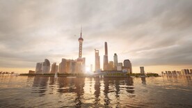 上海外滩陆家嘴4K视频