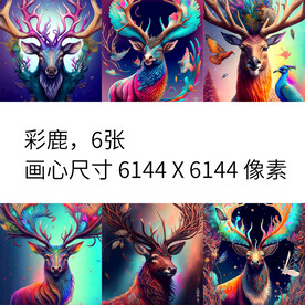 彩鹿
