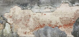 复古斑驳红砖水泥墙背景墙壁画