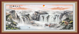 客厅山水画