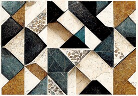 现代简约几何图形艺术地毯地垫