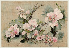 新中式花肌理花卉客厅地毯地垫