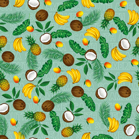 热带水果图案