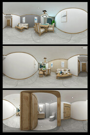 茶楼棋牌房效果图