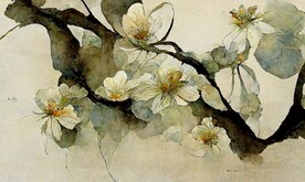 北欧植物花卉复古轻奢地毯地垫