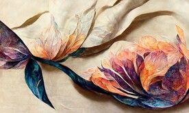 现代简约轻奢花卉门垫地毯地垫