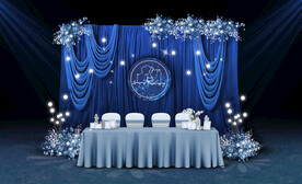 星空婚礼签到区