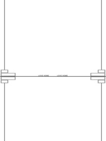高清分层透明底推拉门打印图
