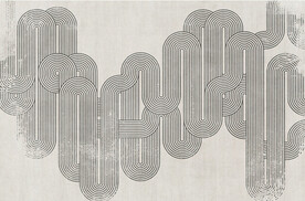 灰色抽象线条地毯图案