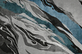 灰色蓝色抽象地毯