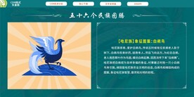 哈尼族象征图案白鹇鸟