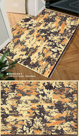 欧式复古轻奢花纹地垫地毯