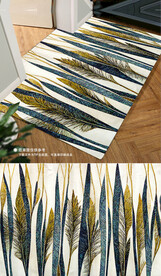 欧式古典高贵复古花纹地毯地垫