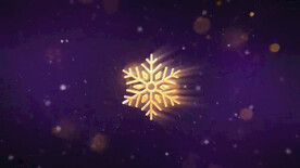 粒子星光圣诞节开场