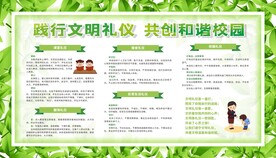 创建文明礼仪校园
