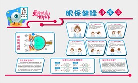 眼睛保健文化墙