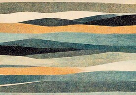 现代简约抽象复古艺术地毯地垫