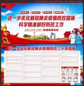 优化疫情防控二十条措施