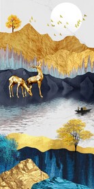 金山麋鹿发财树