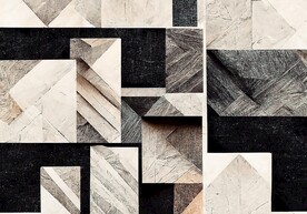 现代简约抽象几何轻奢地毯